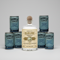 Holland & Noble London Dry Gin including 6 x 150ml Tonic