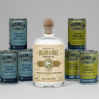 Holland & Noble London Dry Gin including 6 x 150ml Tonic